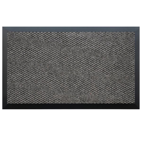Calloway Mills Entrance Mat, Polypropylene, Dark Grey 14DGY1012 - main